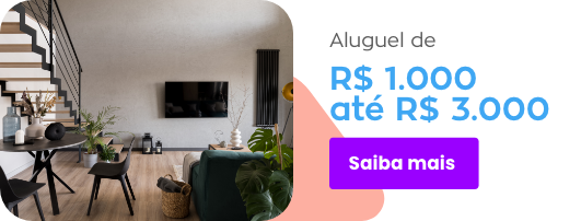 Aluguel entre R$1.000 e R$3.000